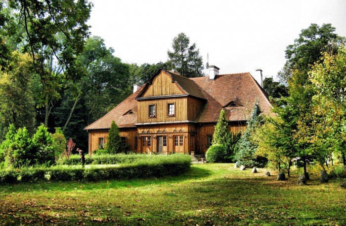 Dwór modrzewiowy w Paplinie (galeria: 1)